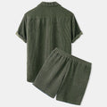 Herren-Sommer-Set aus Hemd und Shorts für Stil und Komfort – Matteo