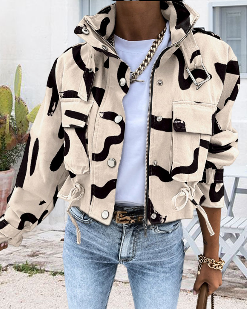 Elegante Jacke für Damen mit Gürtel – Emma