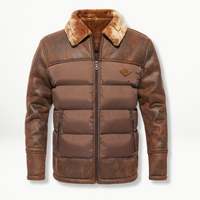 Winter Lederjacke für Herren – Vaughn