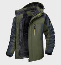 Warme wasserdichte Outdoor-Jacke mit Fleece-Innenfutter– Simon