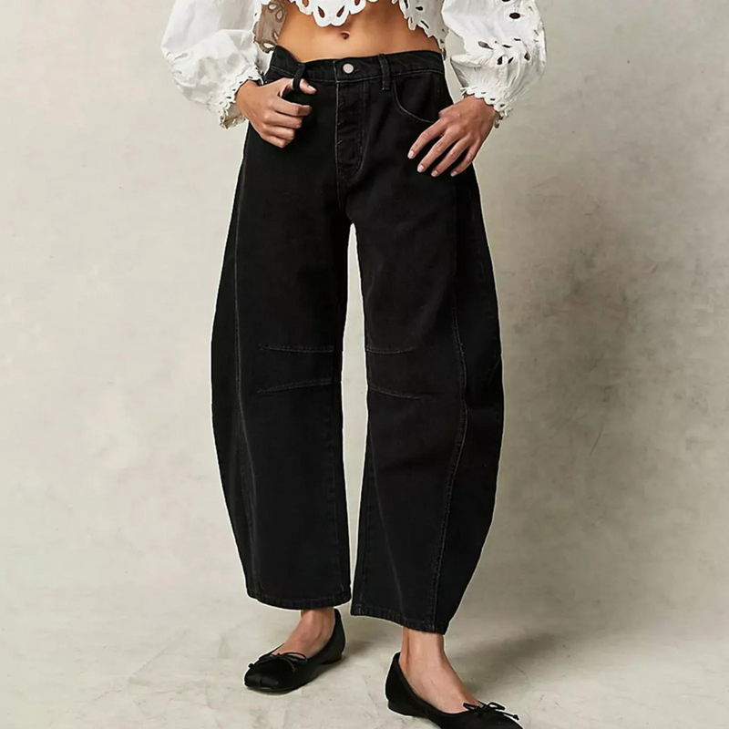 Damen-Sommerjeans mit weitem Schnitt – Ryannah
