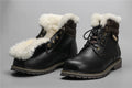 Warme Winterstiefel aus Leder und Wolle – Morgan