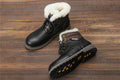 Warme Winterstiefel aus Leder und Wolle – Morgan