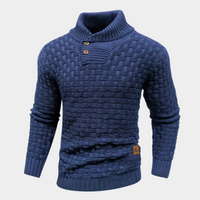 Herren-Strickpullover mit Rollkragen für Herbst und Winter – Darwin