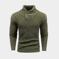 Herren-Strickpullover mit Rollkragen für Herbst und Winter – Darwin