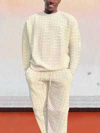 Herren-Strickset aus Pullover und Hose für Komfort und Stil – Cornelius