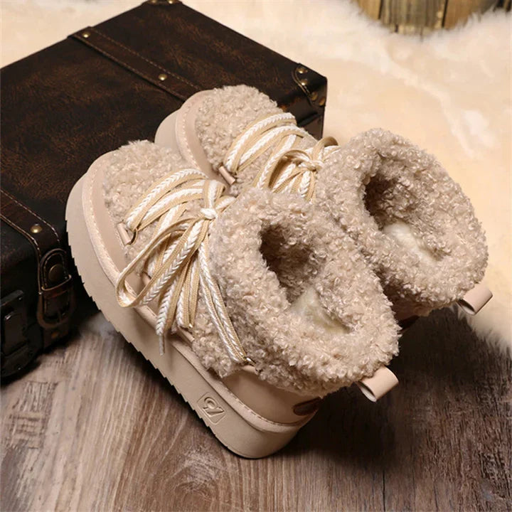 Gemütliche Damen-Schneestiefel mit Plüschfutter – Ylva