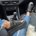 Stylische und bequeme Sneakers mit dicken Sohlen – Astrid